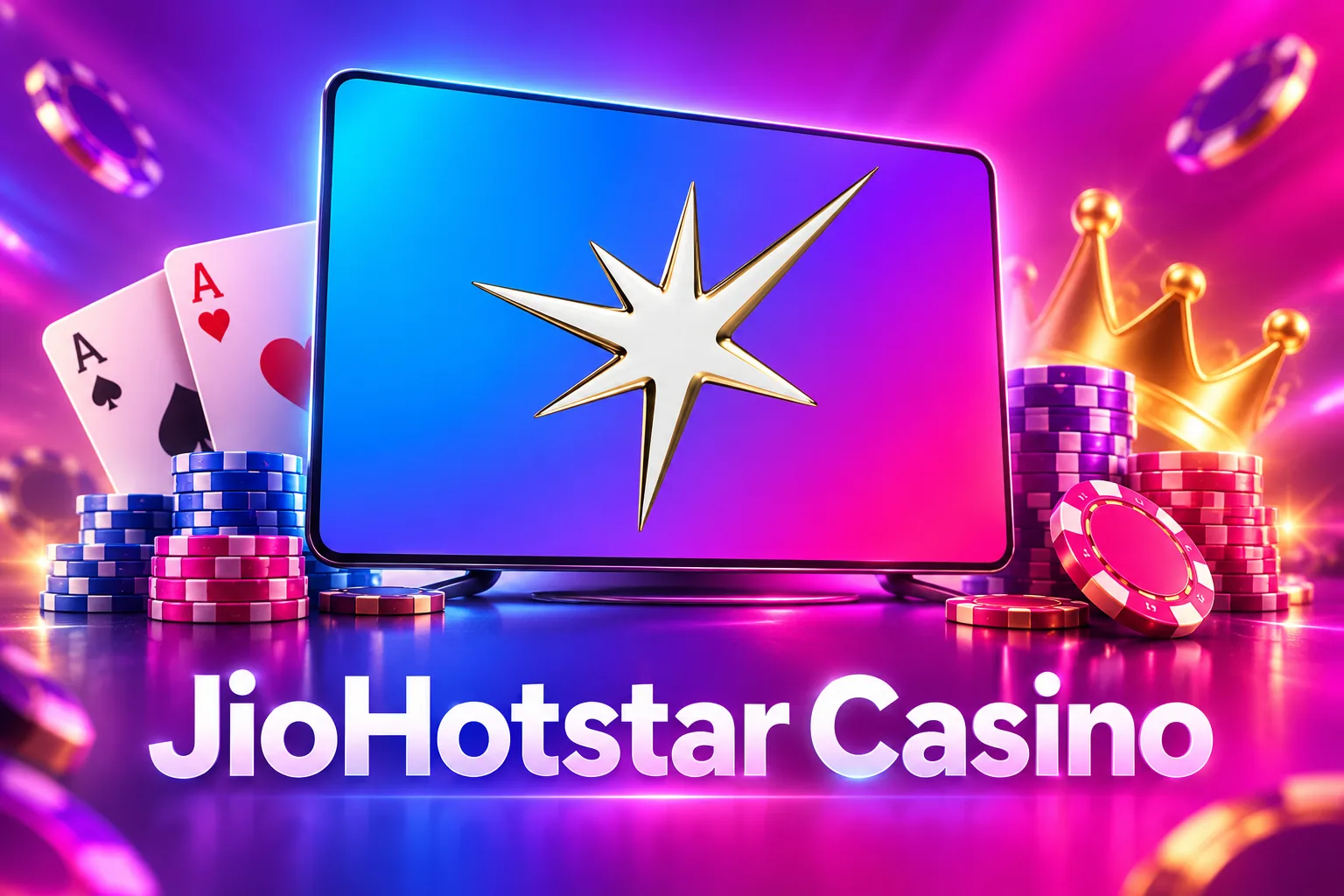JioHotstar Casino India welcome offer banner, 150% match to ₹30,000 with 150 free spins
